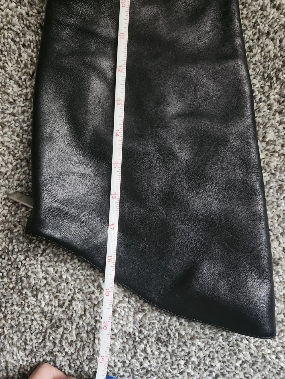 Dolce Vita Size 6.5 Black Over-the-Knee Leather Boots